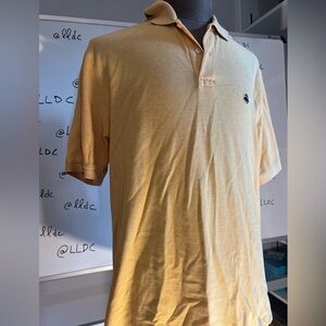 Brooks Brothers Yellow Performance Polo - Men’s XL